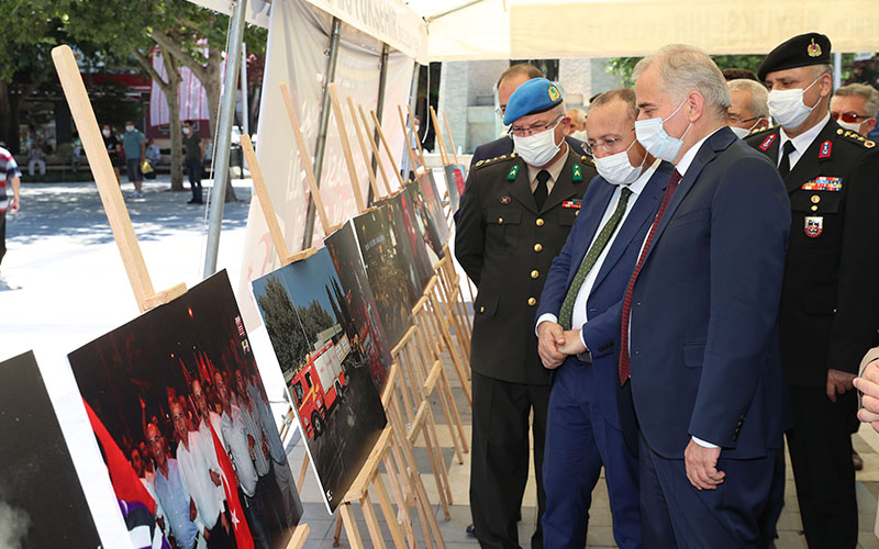 Denizli Büyükşehirden 15 Temmuz Sergisi