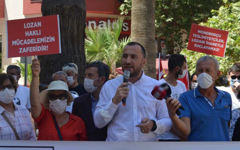 Özbay: Atatürk Anıtı önünde açıklama yapmamızın ne mahsuru var?