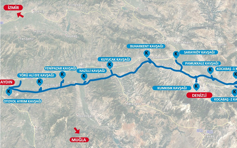 Aydın-Denizli Otoyolu ihalesi yapıldı, 6 teklif verildi