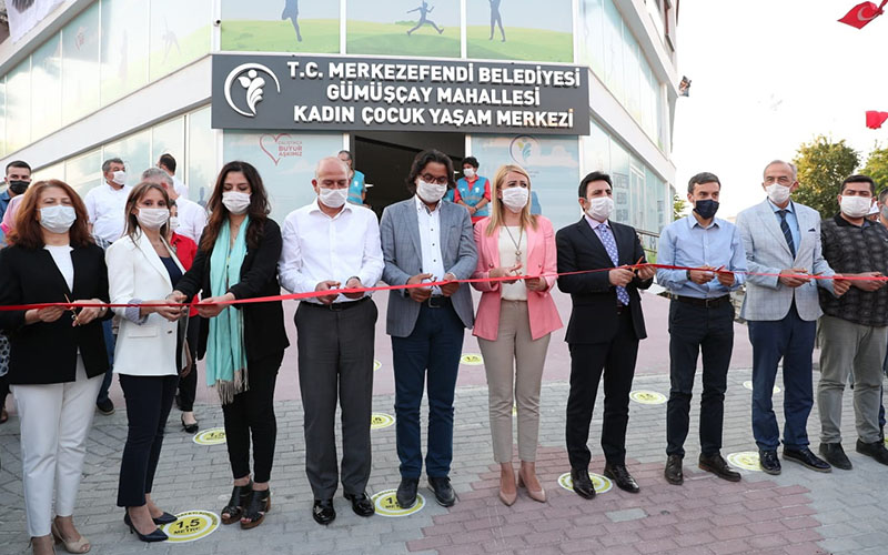 Merkezefendi Belediyesi Gümüşçay kadın çocuk yaşam merkezi açıldı