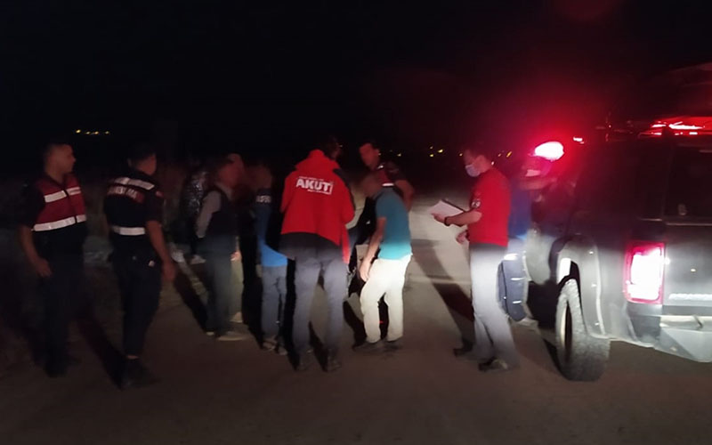 Kayıp kişi için arama çalışması başlatıldı