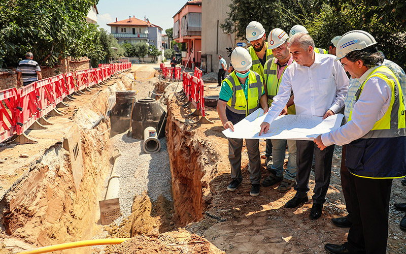 Merkezefendi Mahallesi’nin altyapısı yenileniyor