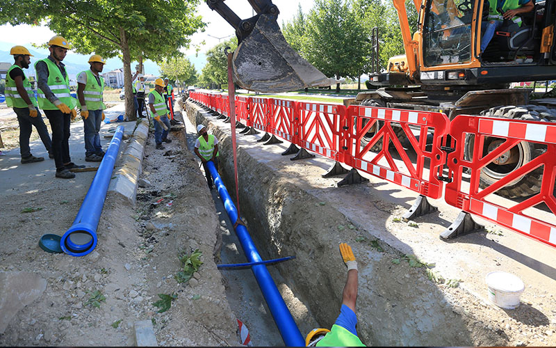 Büyükşehir, Yenişehir’in içme suyu hatlarını yenileyecek