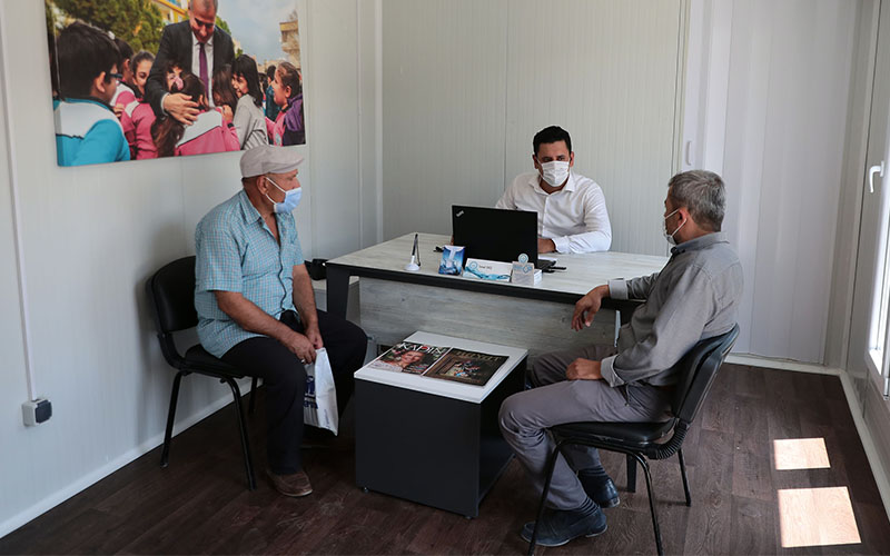 Büyükşehir, devam eden altyapı projeleri için iletişim ofisleri kurdu