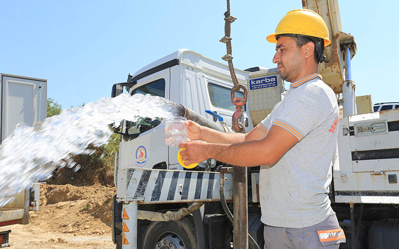 Karagözler Mahallesi’nin su problemi çözüldü