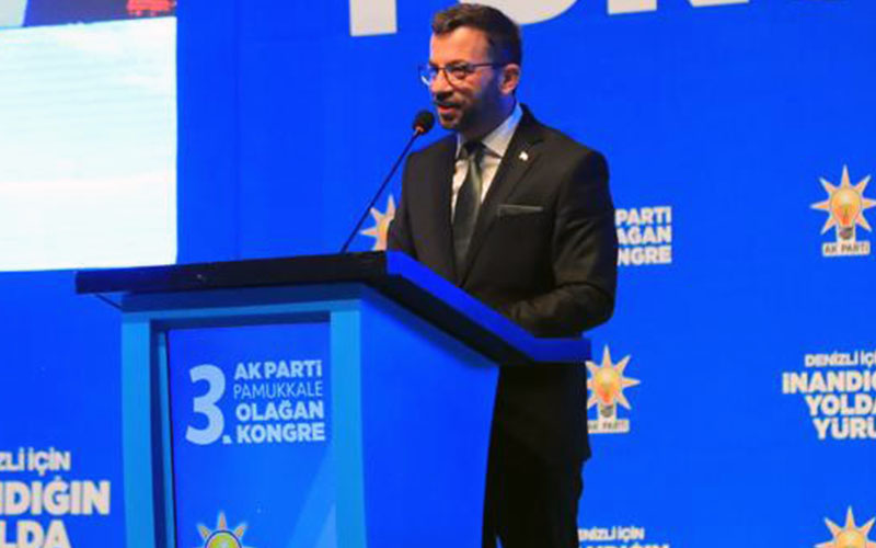 AK Parti Pamukkale İlçe Başkanlığına Gökbel yeniden seçildi