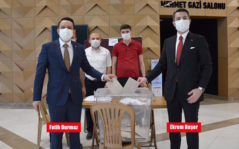 AK Parti Merkezefendi İlçe Başkanlığına Fatih Durmaz seçildi