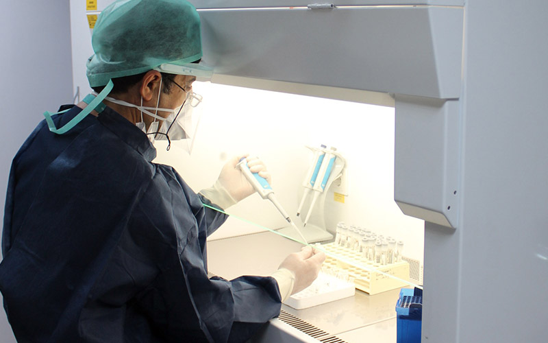 DDH’ya coronavirüs testleri için PCR laboratuvarı kuruldu