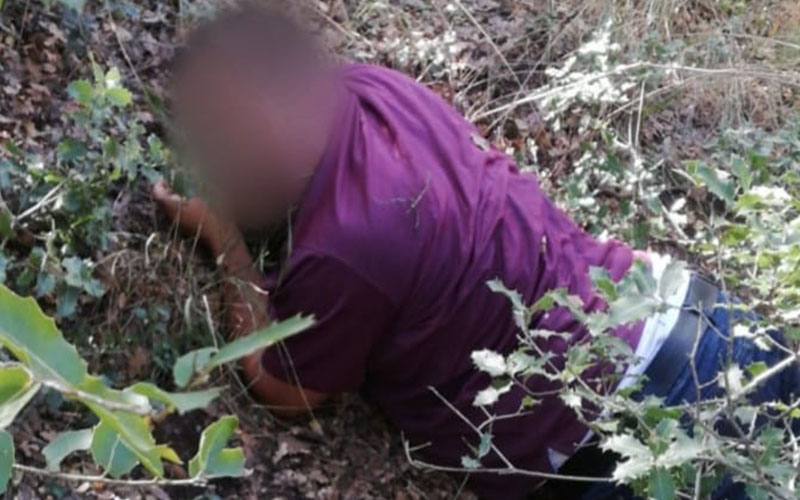 1 yıldır aranan firari ormanlık alanda yakalandı