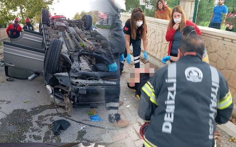 Takla atan cip ters geldi
