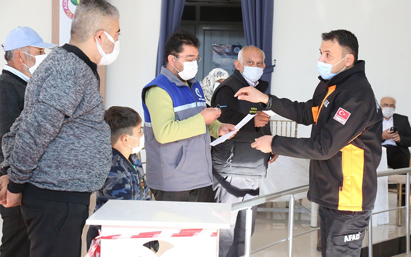 Acıpayam’da 167 konutun anahtar teslimi yapıldı