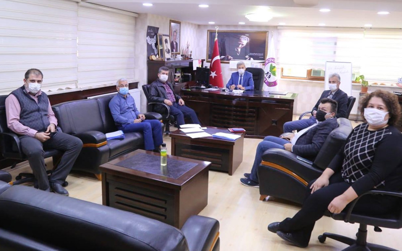 Acıpayam Belediye Başkanı Hulusi Şevkan karantina sonrası göreve başladı