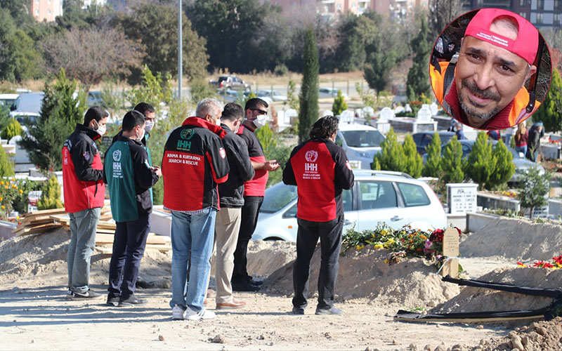 İzmir depreminde arama kurtarmaya katılan İHH gönüllüsü, hayatını kaybetti