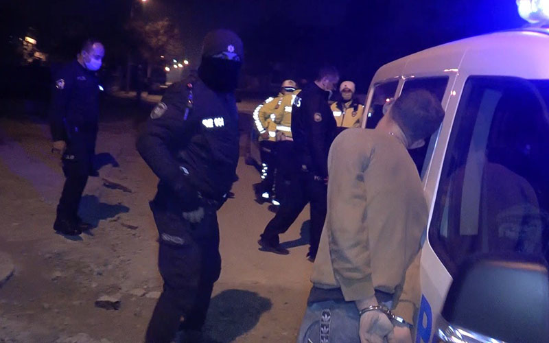 Polisin ’dur’ ihtarına uymayıp kaçtı, yakalanınca ağladı