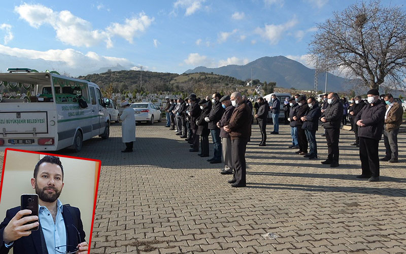 Annesinin ardından coronavirüse yenilen doktor toprağa verildi