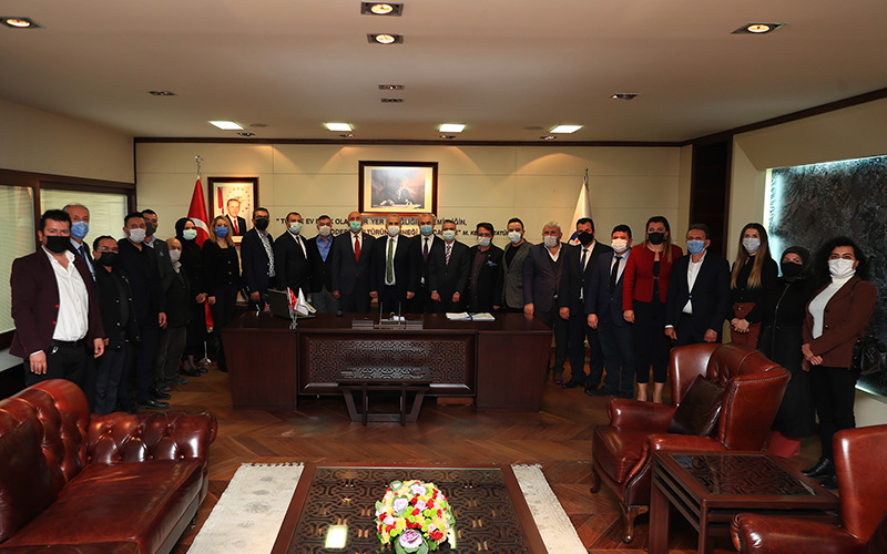 MHP İl Yönetimi, Başkan Zolan’ı ziyaret etti