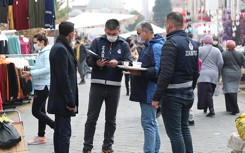 Pamukkale Belediyesinden pazarlarda denetimler