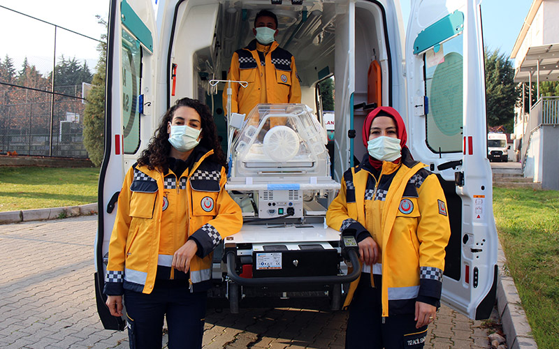 Sağlık Bakanlığından Denizli’ye yenidoğan ambulansı
