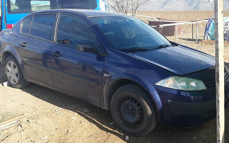 Muğla’dan çalınan otomobil Denizli’de bulundu
