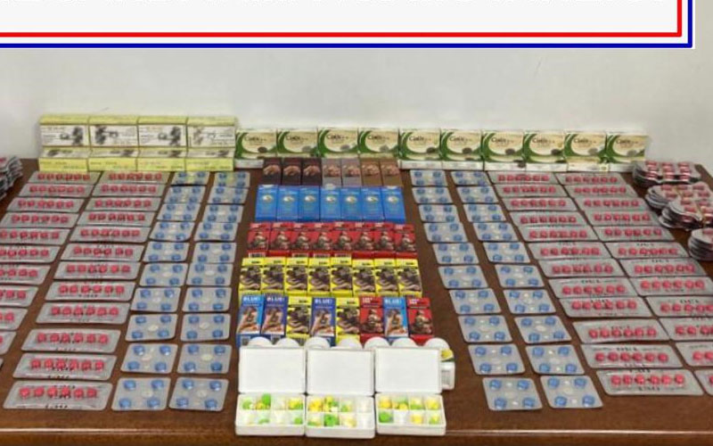 Jandarmadan cinsel içerikli hap operasyonu