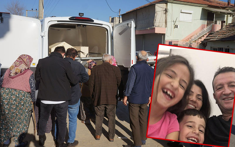 Manisa’daki kazada ölen aile Denizli’de toprağa verildi
