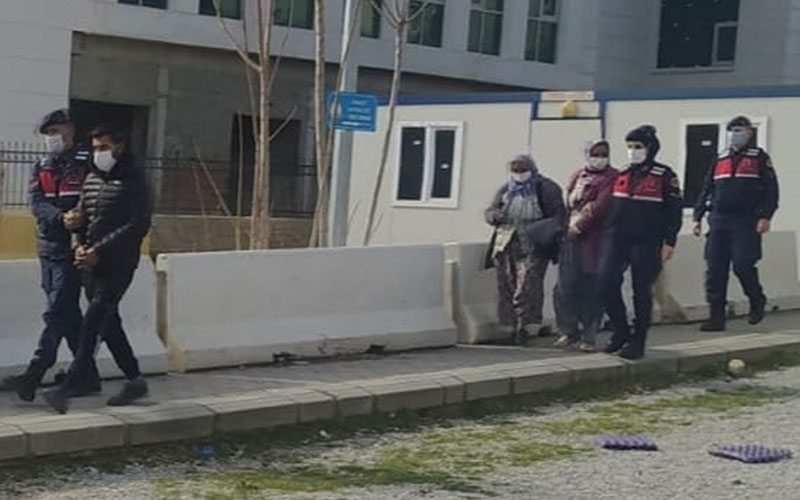 Şantiyeden hırsızlık yapan 3 kişi tutuklandı