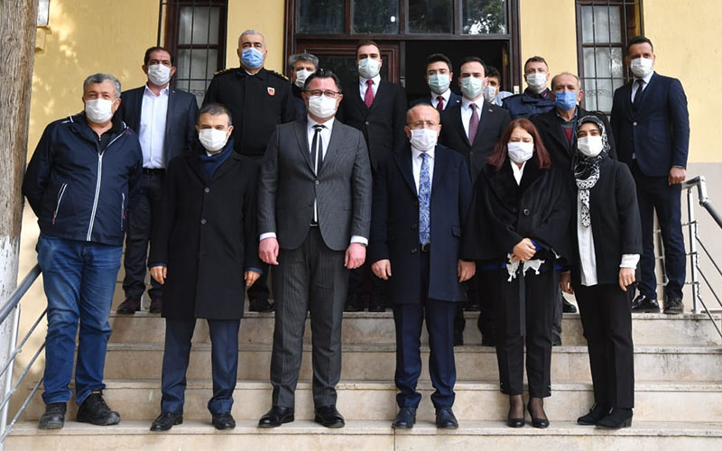 Vali Atik, Tavas’ı ziyaret etti