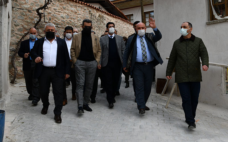 AK Parti ve MHP’li heyet, Buldan’ı ziyaret etti