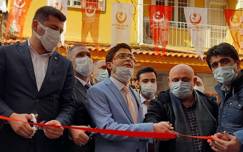 Şevik, Buldan BBP İlçe Binası’nın açılış törenine katıldı