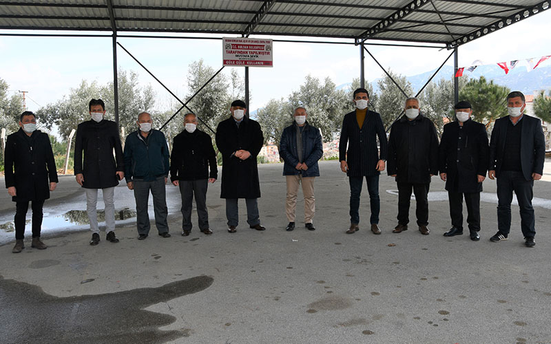 Yenicekent ile Güroluk’a kapalı pazaryeri ve sosyal tesis