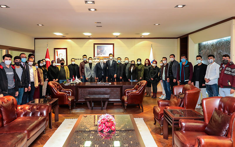 Gençlik Kolları’ndan Başkan Zolan’a ziyaret