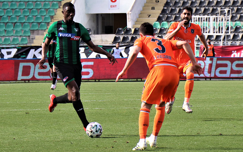 Denizlispor-Başakşehir maçında gol sesi çıkmadı: 0-0