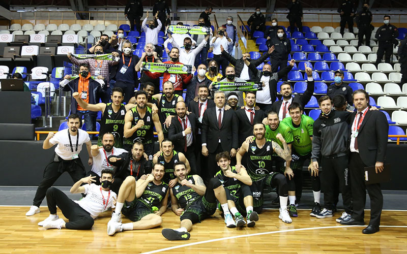 Denizli Basket, Balıkesir engelini 85-81 ile geçti