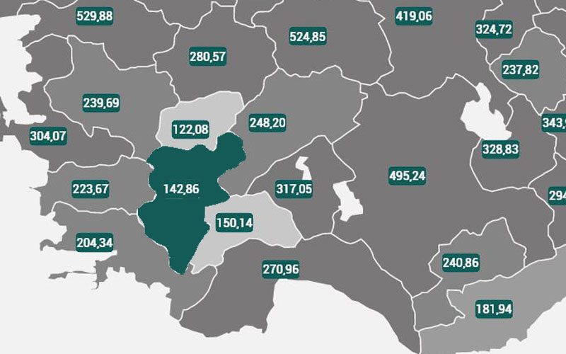 Denizli coronavirüste artık çok yüksek riskli il