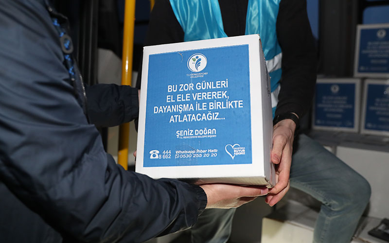 Merkezefendi Belediyesinin kampanyasında iki günde 2 bin kişiye iftar yemeği
