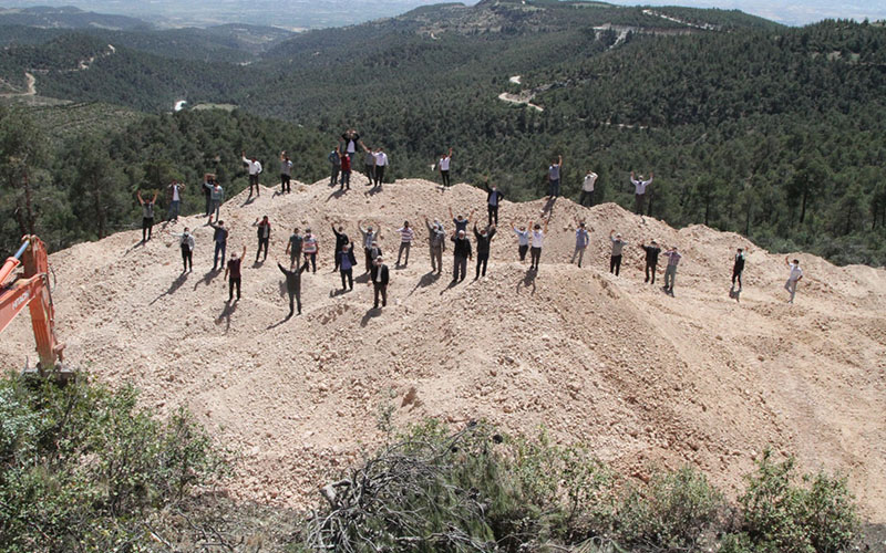 Denizli-Aydın otoyolu mıcırının karşılanacağı Güzelpınar’da isyan