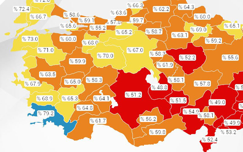 Denizli’de nüfusun yüzde 65,3’üne covid-19 aşısı yapıldı