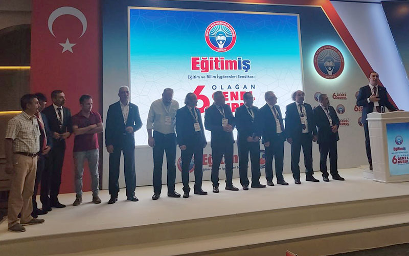 Eğitim-İş’te kazanan Özbay’ın listesi oldu