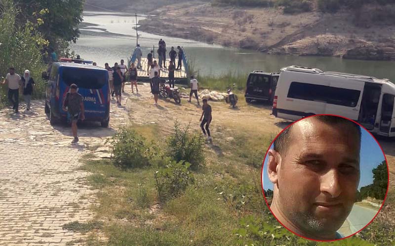 Baraj gölüne giren kişi kayboldu