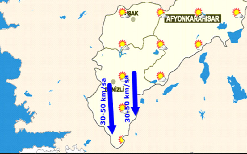 Meteorolojiden “kuvvetli rüzgar” uyarısı