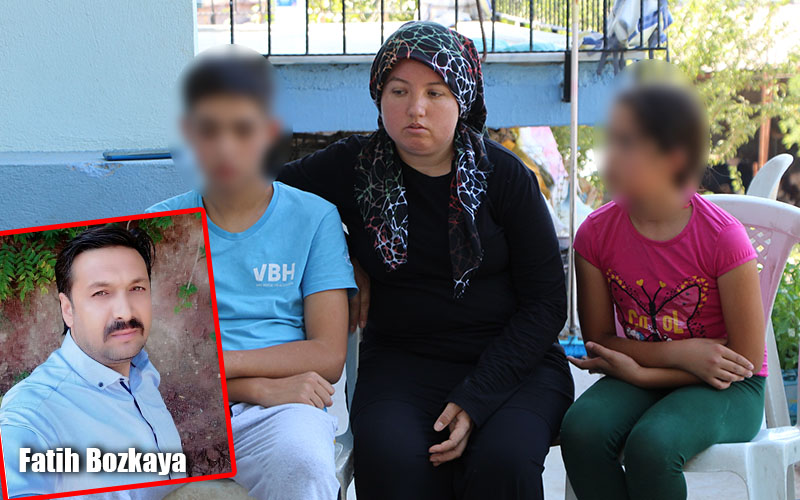 Üç çocuğuyla kalan acılı kadın, kocasının katilinin en ağır cezayı almasını istedi