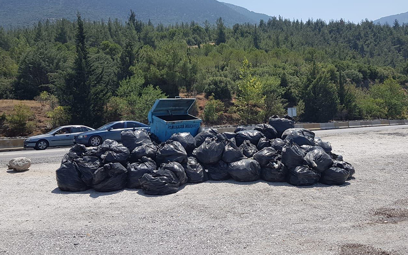 Büyükşehirden ormanlarda temizlik seferberliği