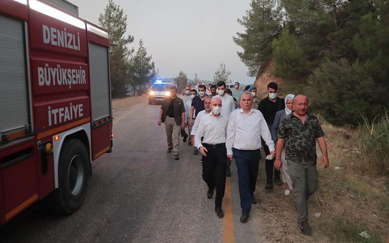 Zolan: Buldan’da söndürme çalışması tamamlandı, soğutma yapılıyor