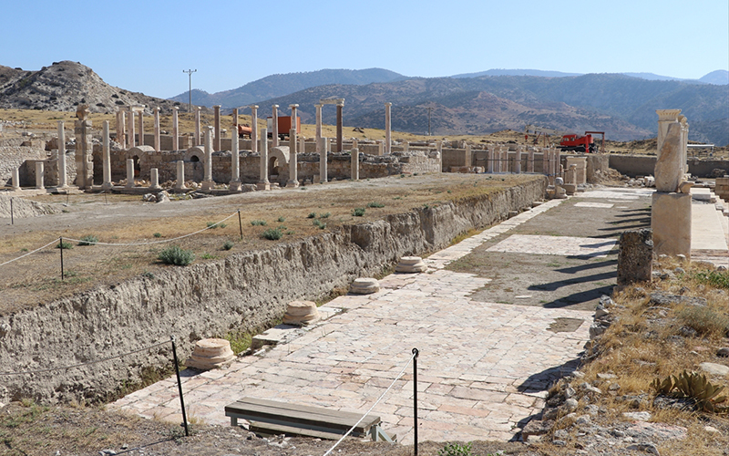 Tripolis Antik Kenti’ni 4 büyük deprem yıkmış