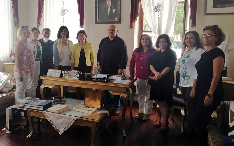 Soroptimist kulübü üyelerinden Şevik’e ziyaret