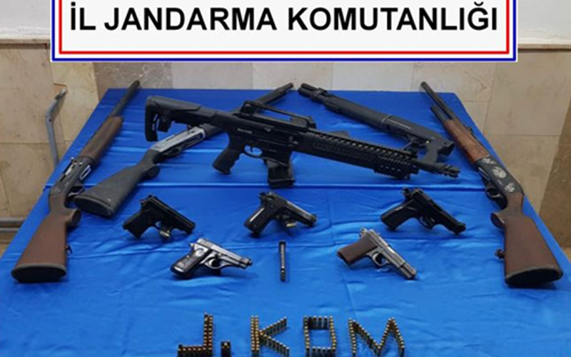 Silah kaçakçılığı operasyonu
