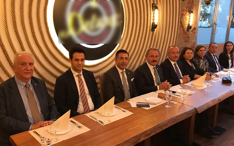 DTO Heyeti, Türk diplomatlarla Köln’deki yemekte buluştu