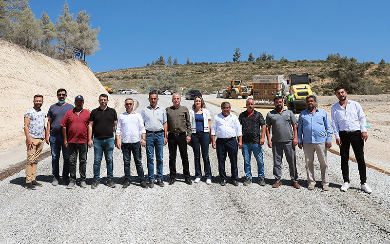 Büyükşehir Belediyesi, Güzelpınar yolunu asfaltladı