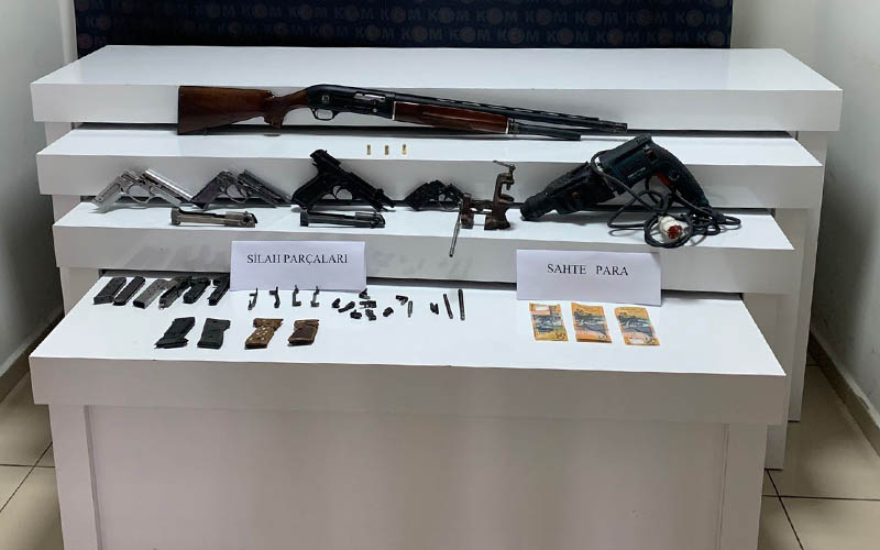 Denizli’de silah kaçakçılığı operasyonu