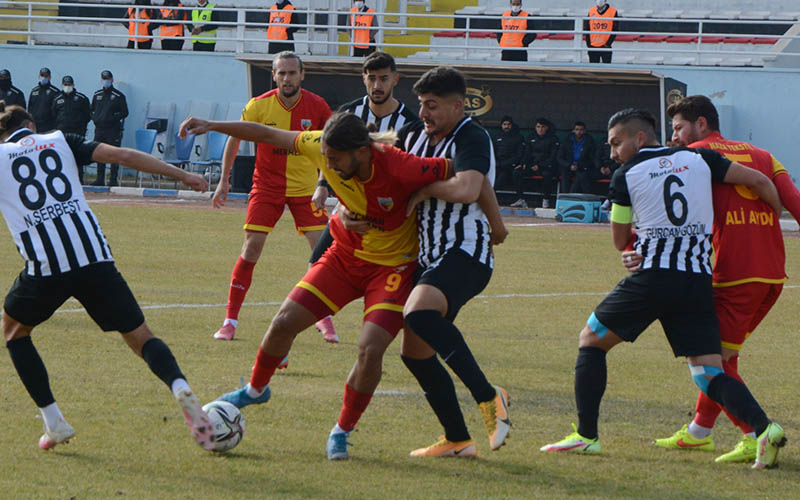 Kızılcabölük, Aksaray deplasmanından puan çıkardı: 1-1